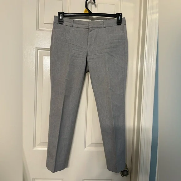 Banana Republic Grey Sloan pants size 4P - Picture 1 of 6